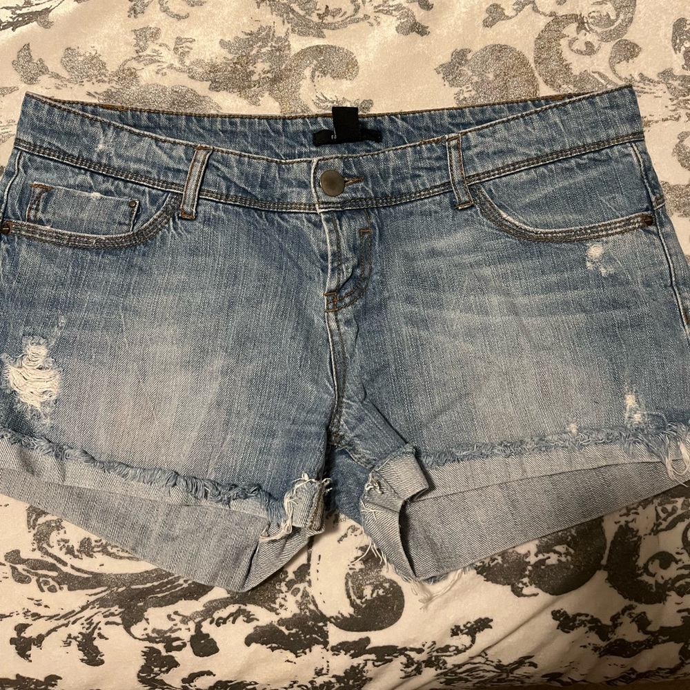 Forever 21 light blue cut off Jean shorts